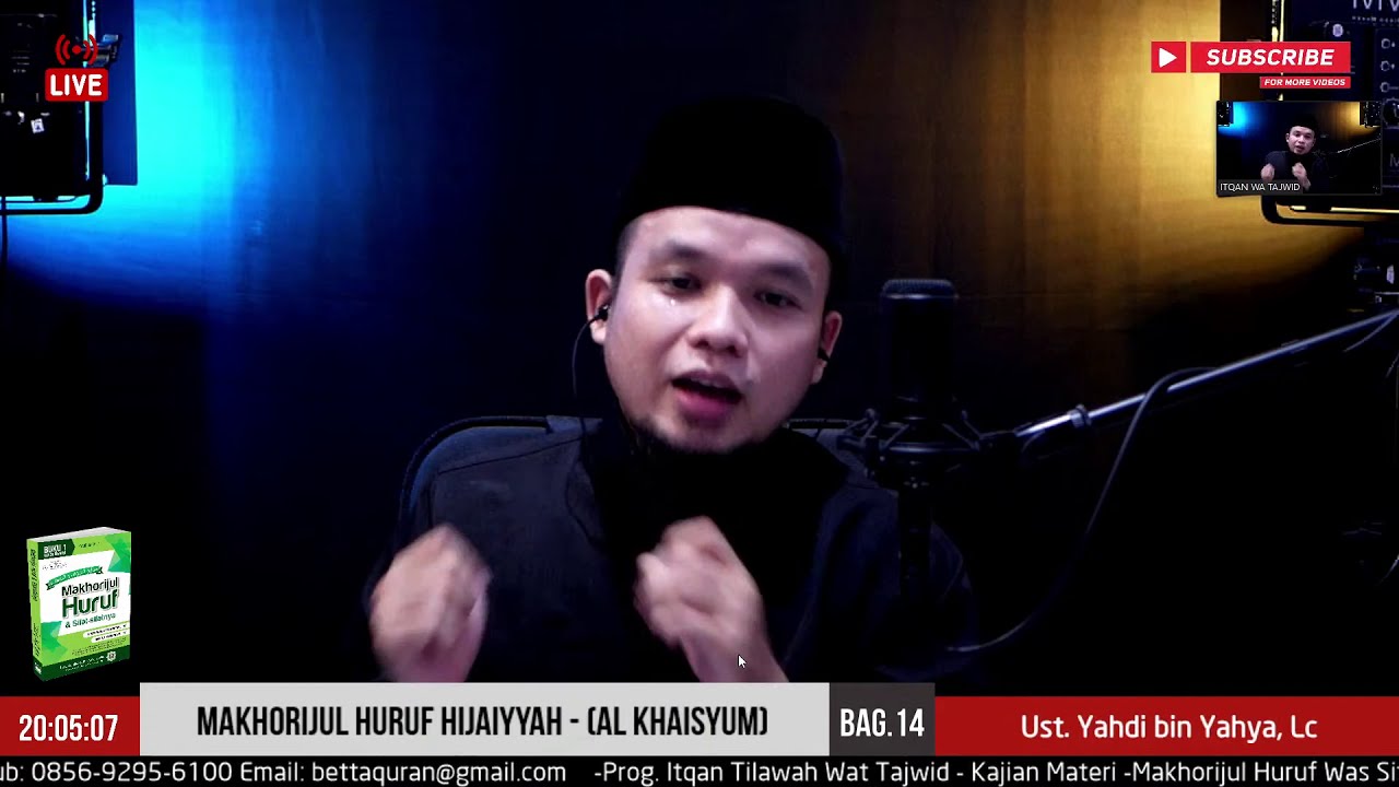 MAKHORIJUL HURUF HIJAIYYAH - (Al Khaisyum) #Sesi-14