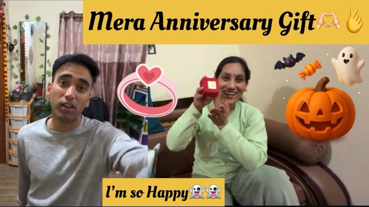 Humne 2nd anniversary pr diye ek dusre ko gift🎁// Aaj ka pura din cleaning main lag gaya/Ronie&champ