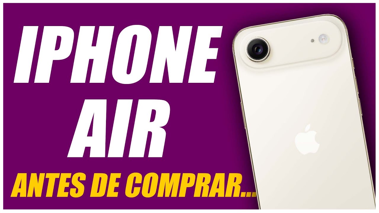 IPHONE AIR: iPhone intermediário que vale a pena?