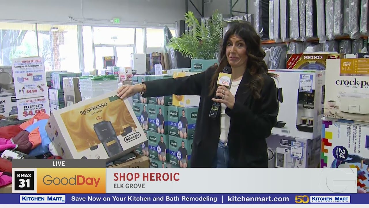 Shop Heroic, 8am