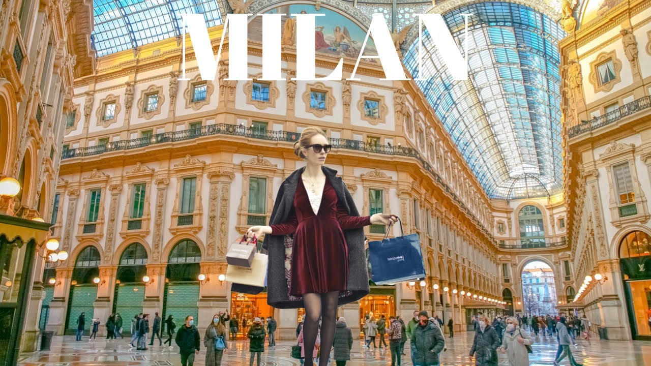 Milan, Italy 🇮🇹 - Fashion City 2022- 4K-HDR Walking Tour (▶174min)