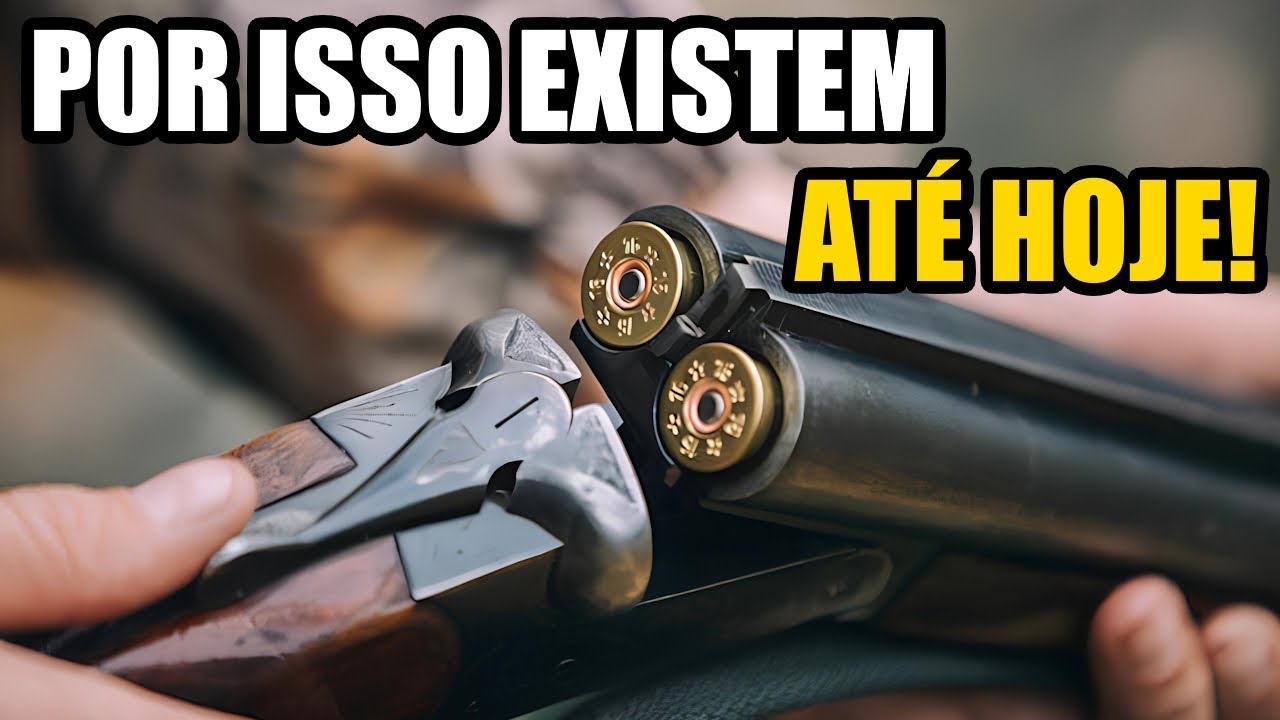 Espingarda de cano duplo e suas MUITAS vantagens!