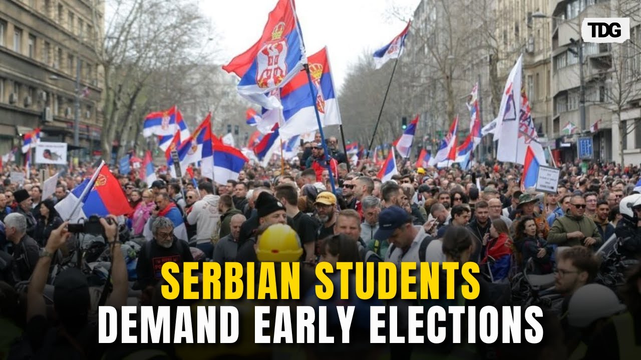 Serbia Student Protest LIVE: Young Voices Rise Across Serbia as Students Call for Snap Elections