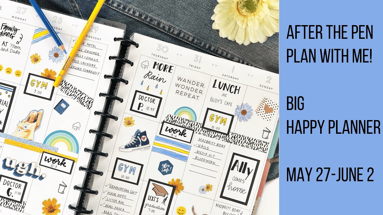 Plan with Me After the Pen! Watch me write and plan my week + Arteza Colored Pencil Review!