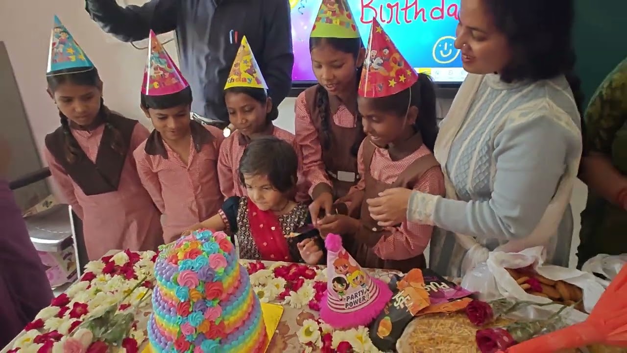 बिटिया के जन्मदिन के साथ फरवरी में जन्मे बच्चों का जन्मदिन मनाया Birthday Celebration #mamtaankit