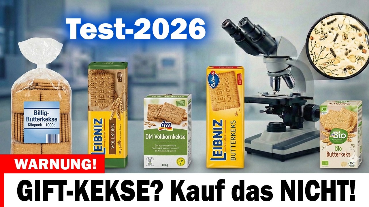 Keks-Schock: Warum Sie diese Kekse meiden sollten – Labor deckt auf!