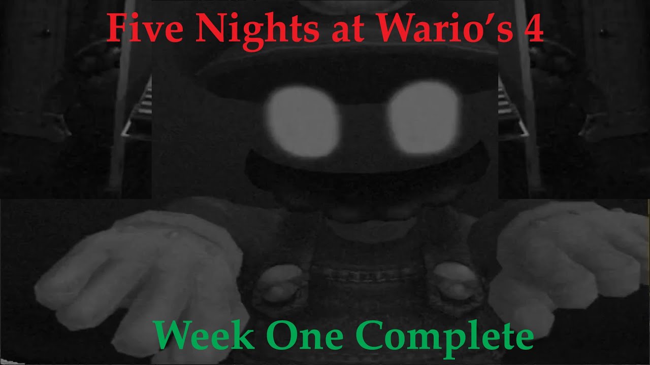 Five Nights at Wario's 4 (v5.0) | Week 1 Complete! (Nights 1-5)