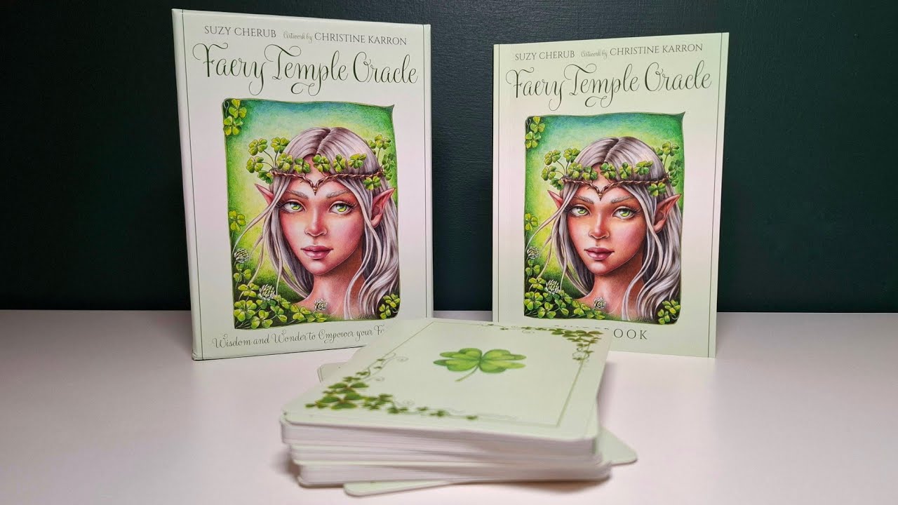 Faery Temple Oracle. Wydawca Blue Angel. Karty. Przewodnik. Recenzja. Przegląd 🔔 PL