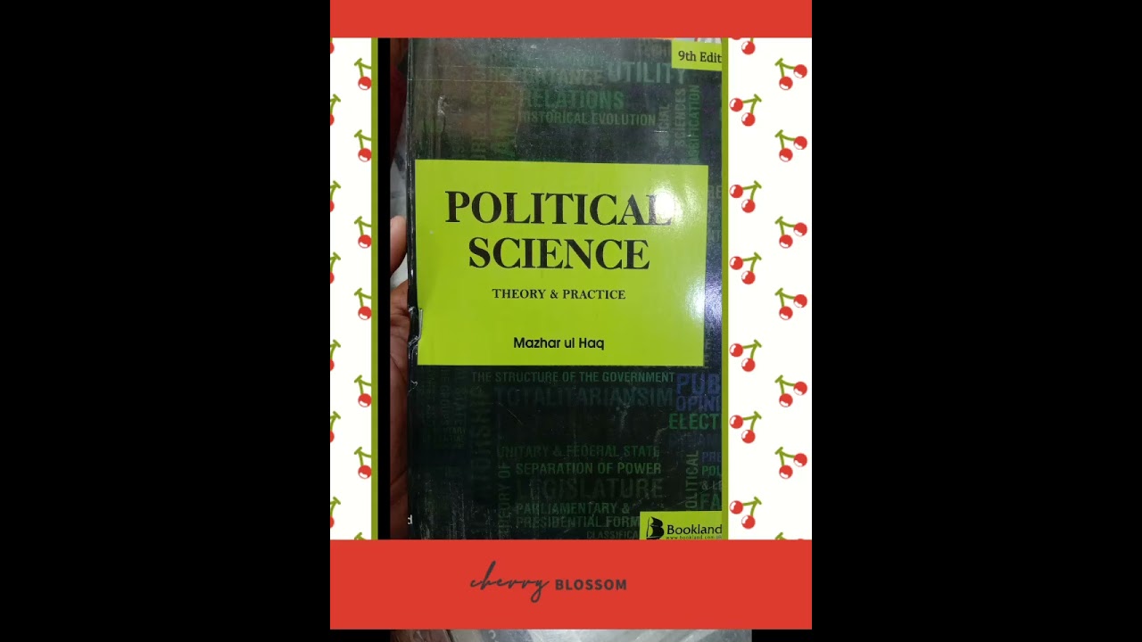 Best book for political science in CSS #shorts