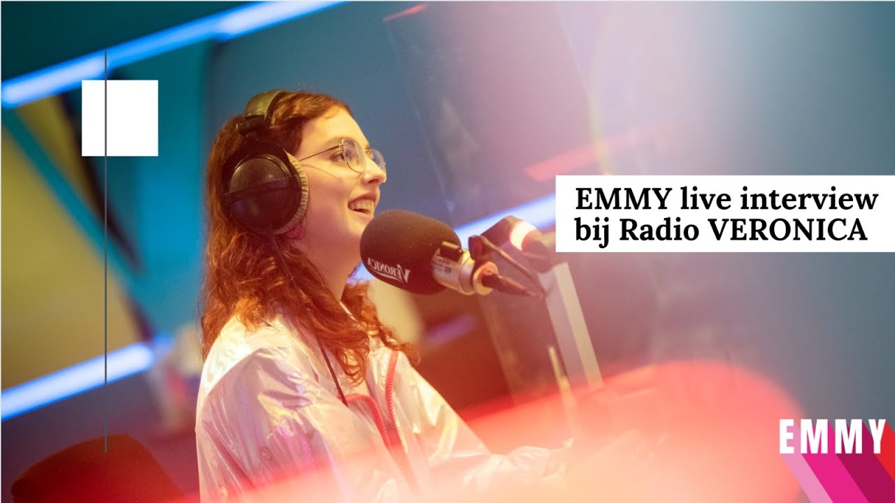 EMMY LIVE BIJ RADIO VERONICA (INTERVIEWS) - (Carstens Café)