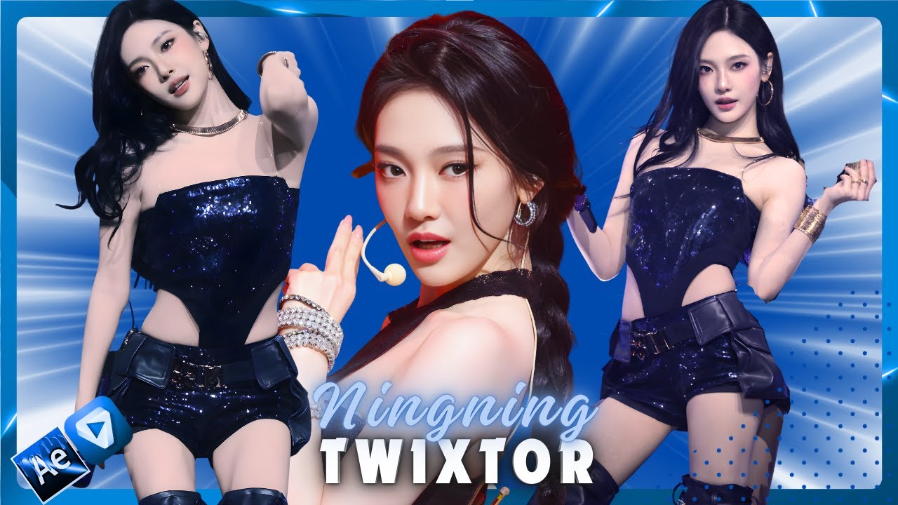 Ningning Aespa - 4K 'Recent Stages' Edit Clips (Slow Mo/Twixtor)