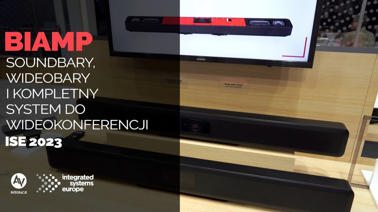 Biamp Parle VBC, ABC i SBC oraz kompletny system wideokonferencyjny Lenovo ThinkSmart Core