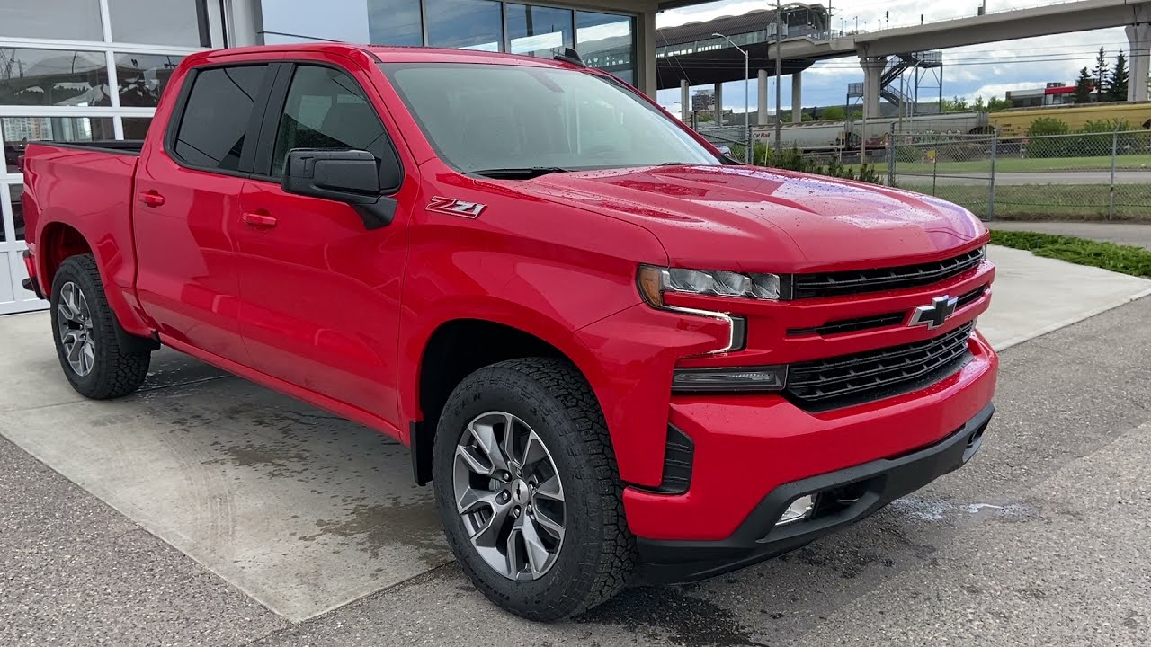 Red 2021 Chevrolet Silverado 1500 RST Review   - GSL GM City - Calgary
