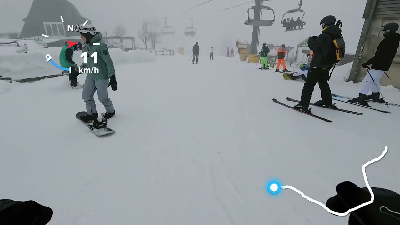 🌧️ 🎿 Kappe (🔴) Winterberg - One of the nicest red runs in the resort