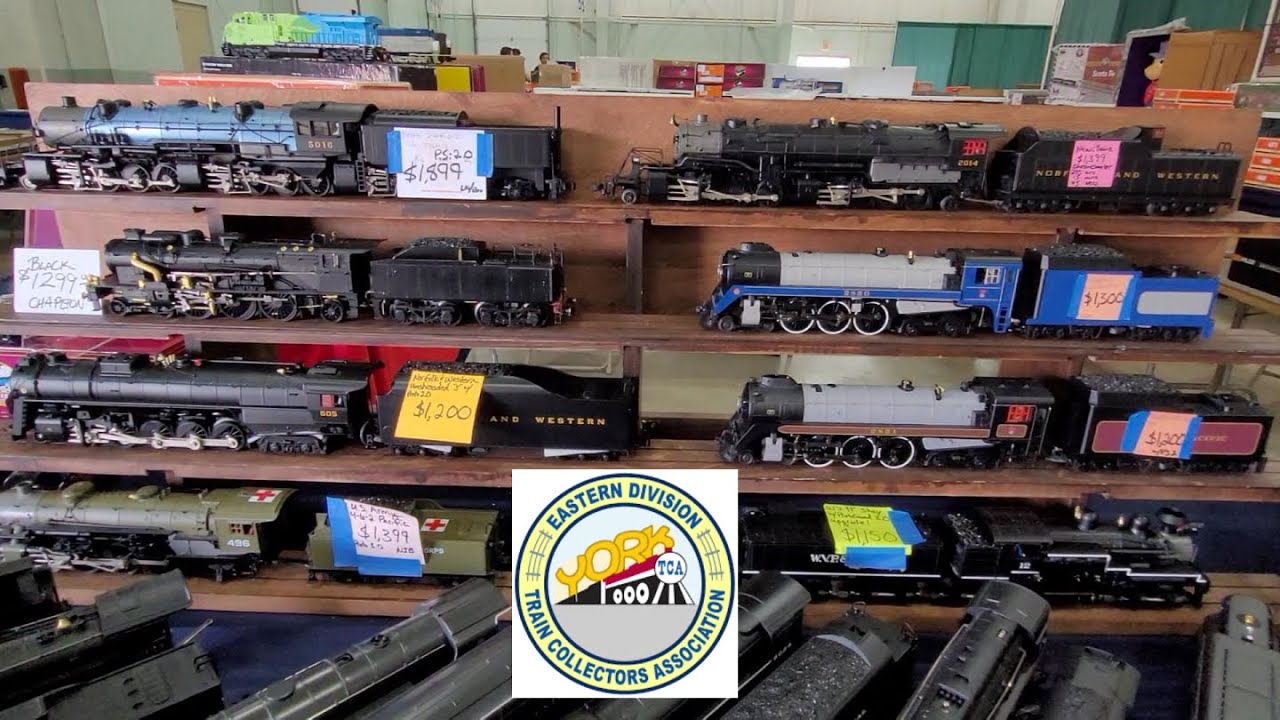 2024 TCA Spring York Show Resellers Used & NOS Trains O Gauge