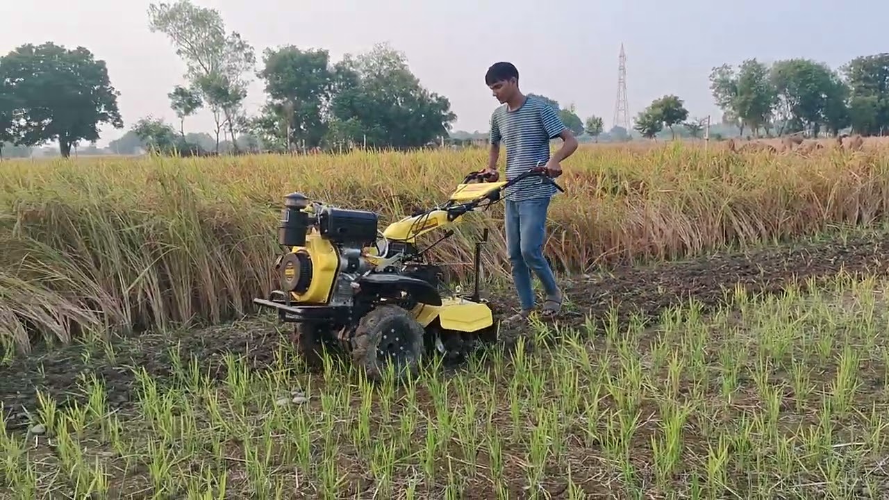 आ गया बहुत ही जबरदस्त छोटा ट्रैक्टर अब हुआ खेतों के काम करना बहुत ही आसान 9-10 इंच तक की गहरी जुताई।