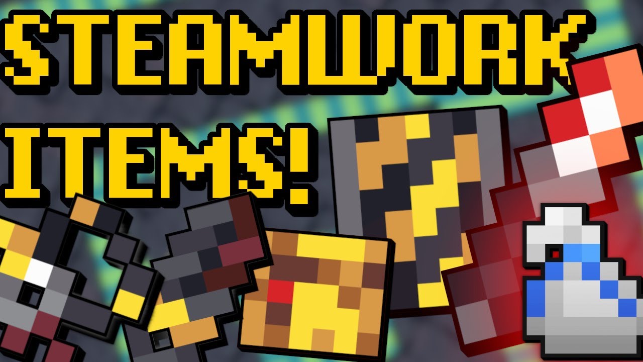 RotMG ALL STEAMWORKS ITEMS! First Look On NEW Staff, Wand, Shield, Scepter AND MORE!