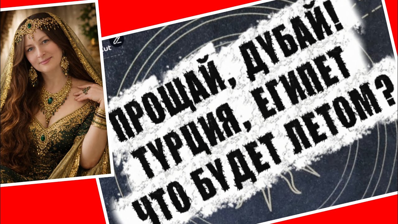 ДУБАЙ - КОНЕЦ ВОСТОЧНОЙ СКАЗКИ. ТУРЦИЯ И ЕГИПЕТ ЛЕТОМ. ТАРО ПРОГНОЗ для ТУРИСТОВ 