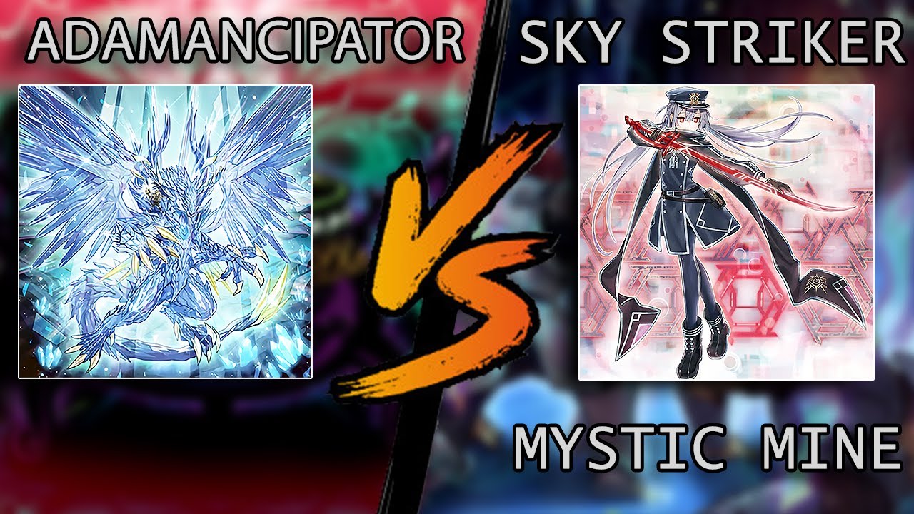 [EdoPro Match] Adamancipator vs Mystic Mine Sky Striker • Yu-Gi-Oh! June 2022