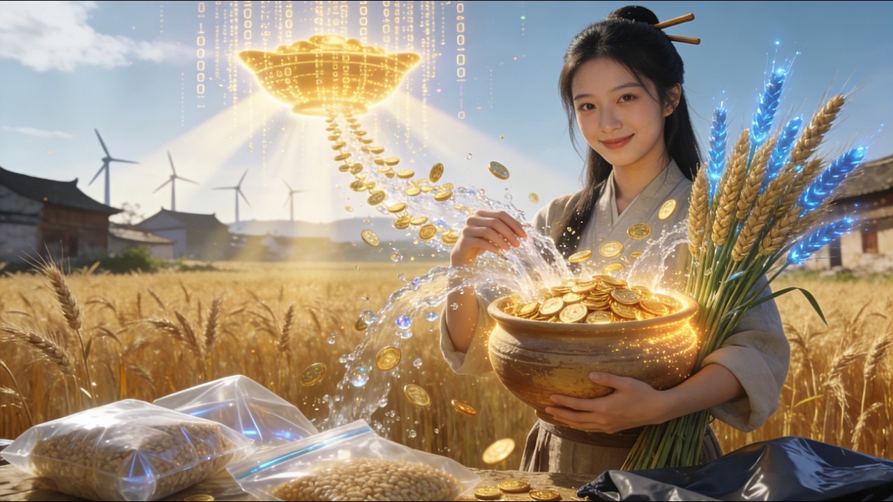 農女攜弟瀕死覺醒聚寶盆，種田、救荒、撿個皇帝當爹，還靠魔芋和耐旱麥種逆襲成人生贏家！