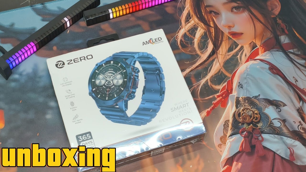 Unboxing ZERO REVOLTT PRO Smart Watch #zerosmartwatch