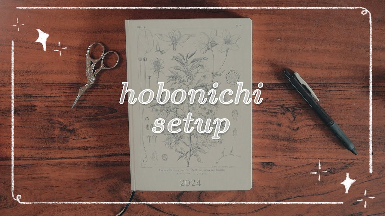 hobonichi hon 2024 setup ✧ perfect mix of memory keeping & productivity spreads that spark joy! 💖