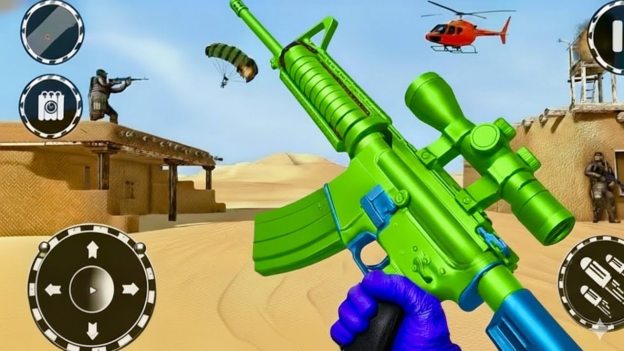 FPS Robot Shooter Strike Anti-Terrorist Shooting 🚁 New #2026 Update Android Gameplay #1