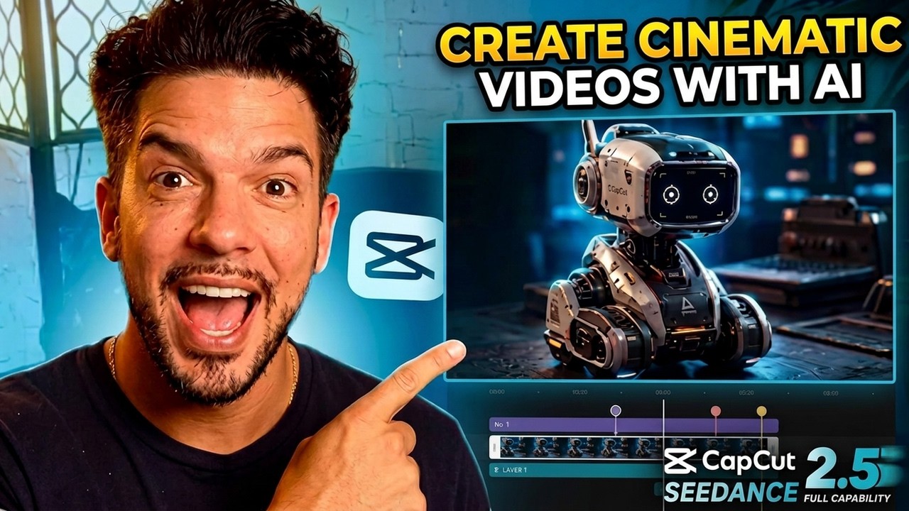 How to Create and Edit an AI Video in CapCut PC | Seedance 2.5 Tutorial 