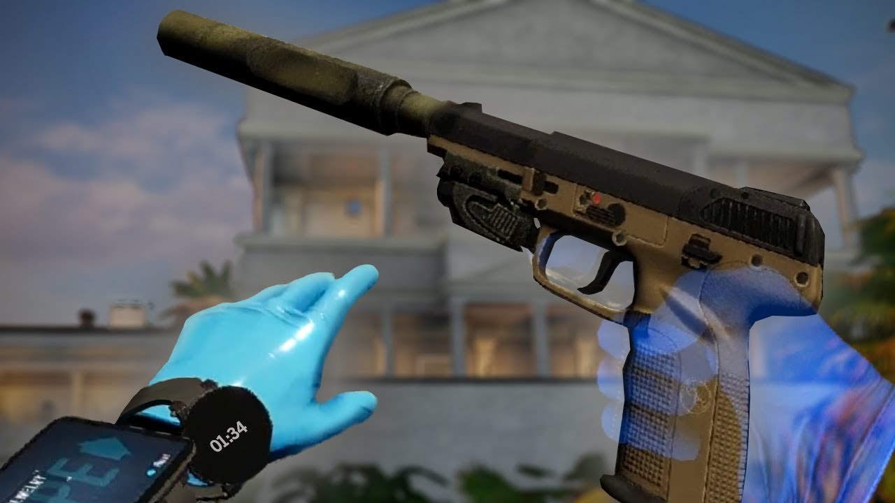 Stealing $12,340,647 from a Drug Kingpin's Mansion in VIRTUAL REALITY (Payday VR)