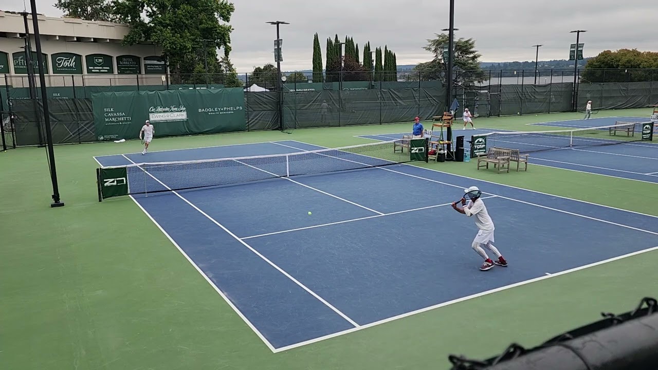 Washington State Open 2025 Men's 45 & Over Singles Semi Final Highlights 