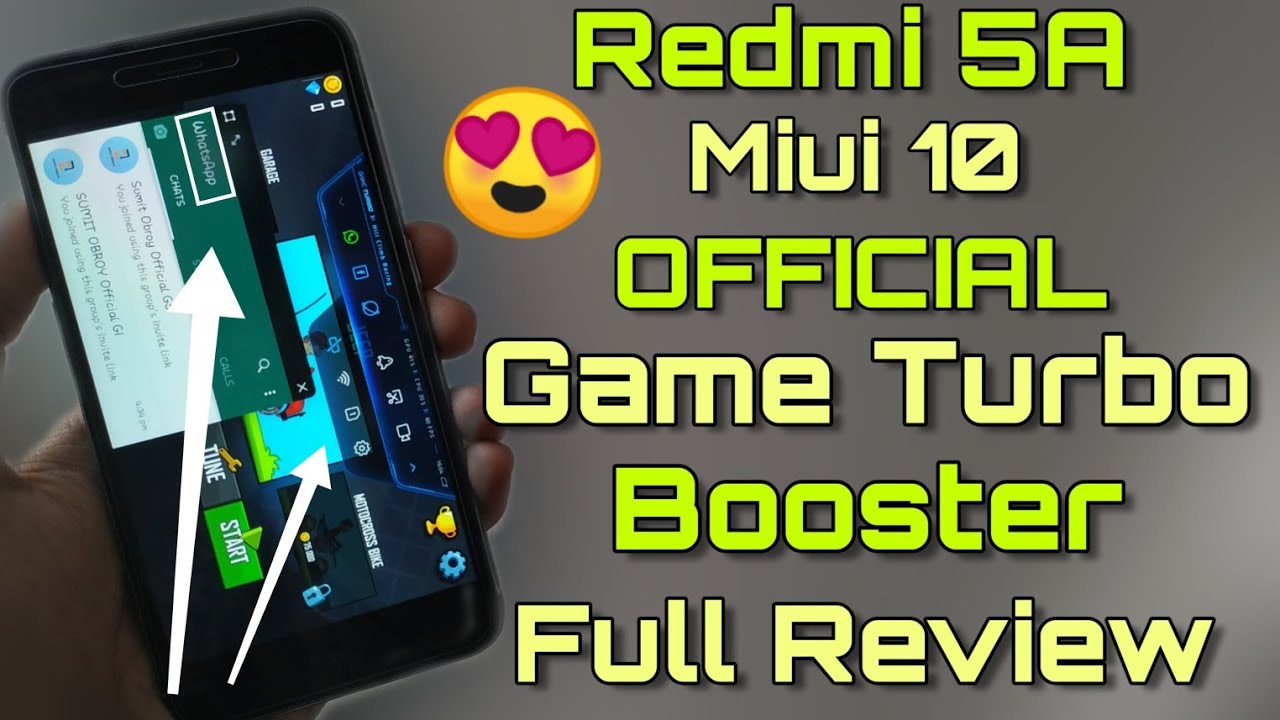 Redmi 5A Miui 10 OFFICIAL GAME TURBO BOOSTER - Full Review - Floating Screen