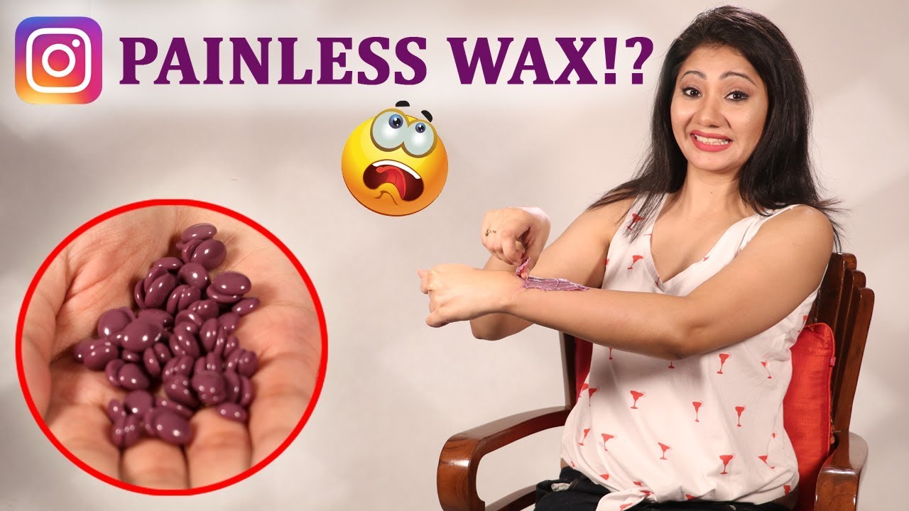 Trying Instagram Famous Painless Pearl Wax In India - Does It Work? UNBOXING