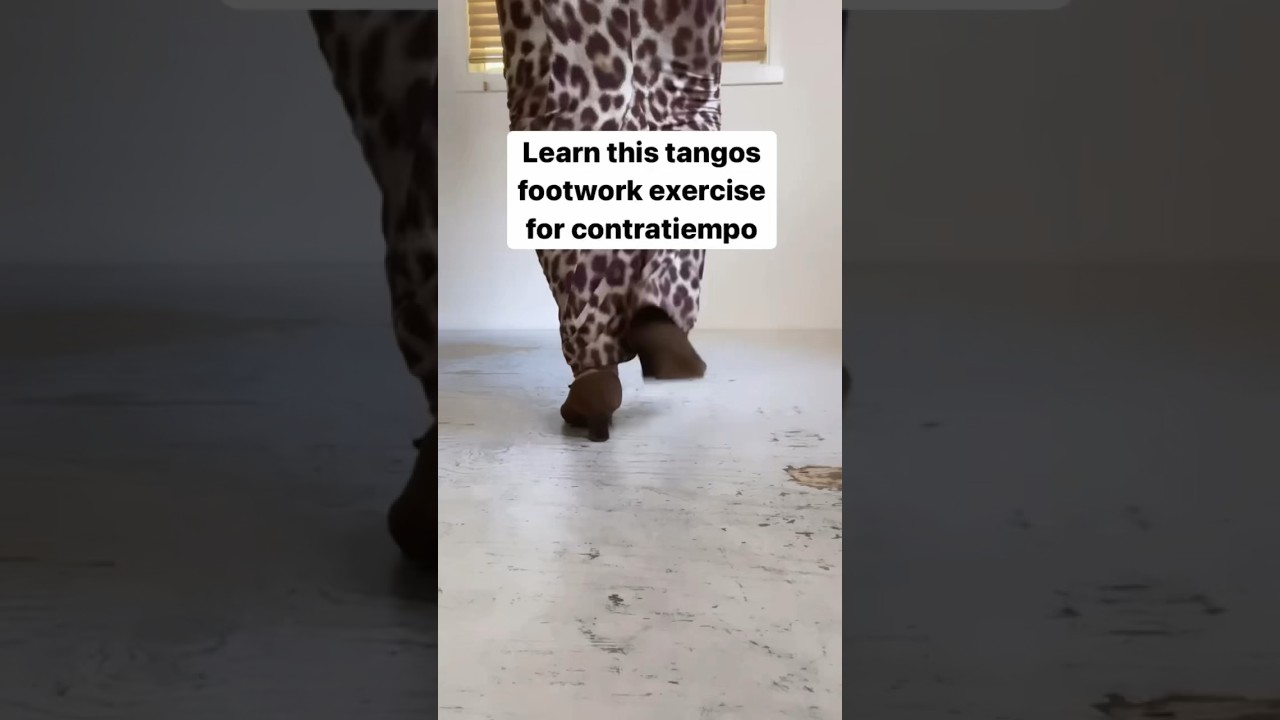 Flamenco Dance Tutorial (Contratiempo Step) #flamencodancer #flamencodance