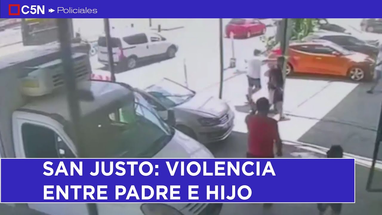 SAN JUSTO: VIOLENCIA entre PADRE e HIJO