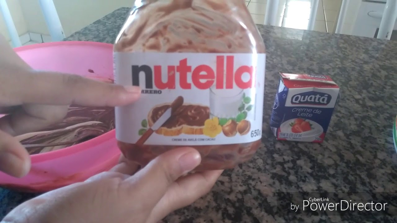 Como fazer a Nutella render e continuar com o msm gostinho de Nutella 😋