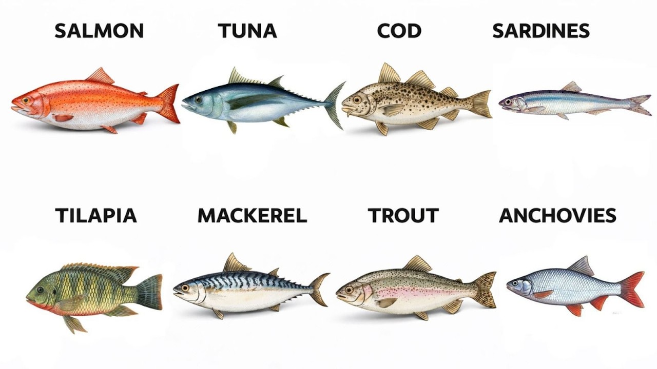 Every Popular Fish Explained in 7 Minutes.