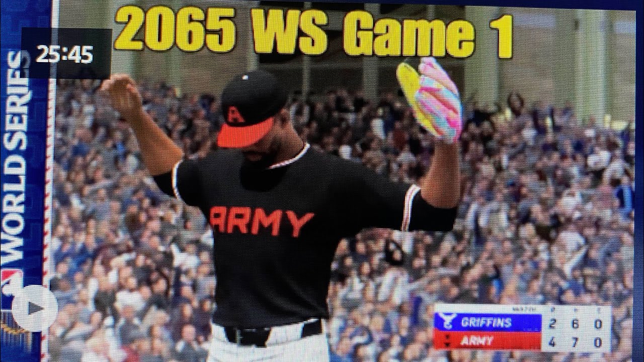 2065 WORLD SERIES Game 1 / Tybee Griffins @ Allentown Army / MLB The Show 25
