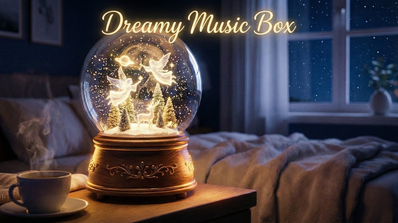 Dreamy Music Box 🌙 Soft & Gentle Lullaby for Sleep and Relaxation (No Vocals)