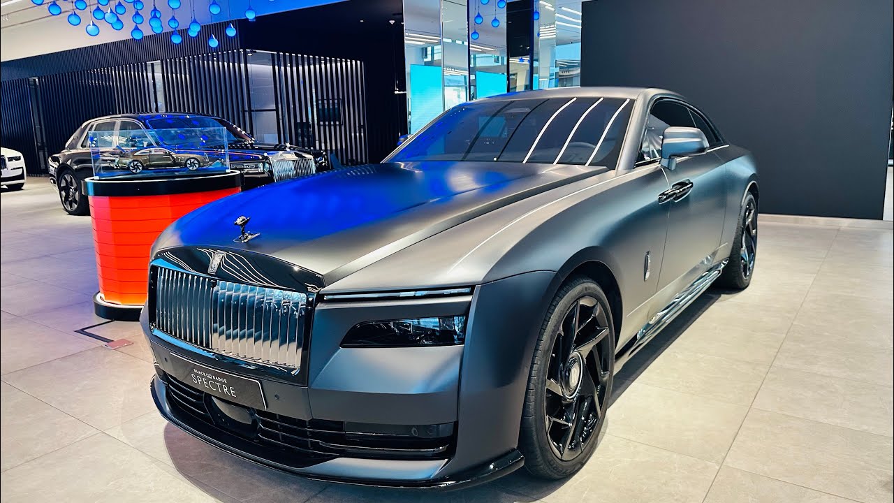 Ultra LUXURY Rolls-Royce Black Badge Spectre | Interior & Exterior Walkthrough | $1 Million EV