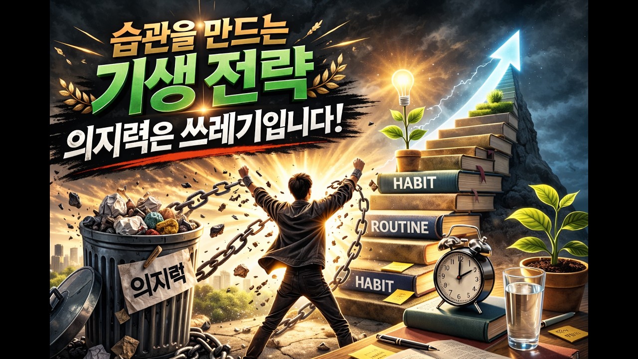 의지박약은 죄가 없다이미 가진 습관에 새 습관을기생'시키는 소름 돋는 전략