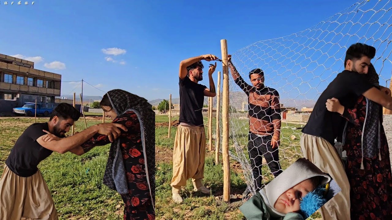 Rural Life Adventures of Rahila and Sajjad: Planting Together with Family and Friends