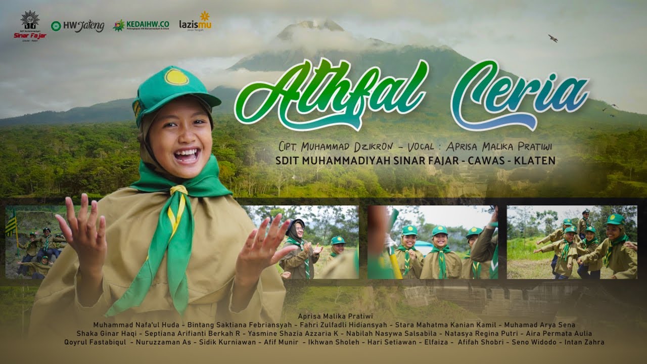 ATHFAL CERIA | SDIT MUHAMMADIYAH SINAR FAJAR CAWAS KLATEN