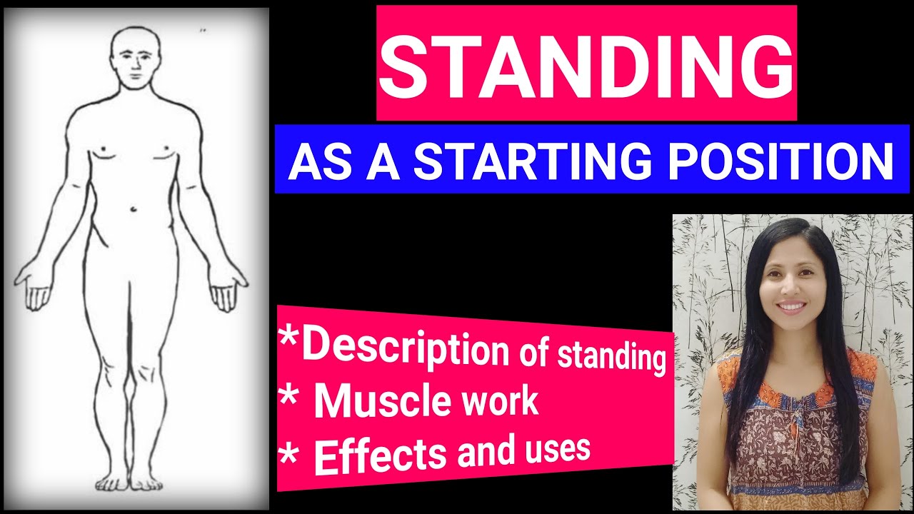 STANDING | FUNDAMENTAL POSITION| STARTING POSITIONS IN PHYSIOTHERAPY| DERIVED POSITIONS|HINDI| 2024
