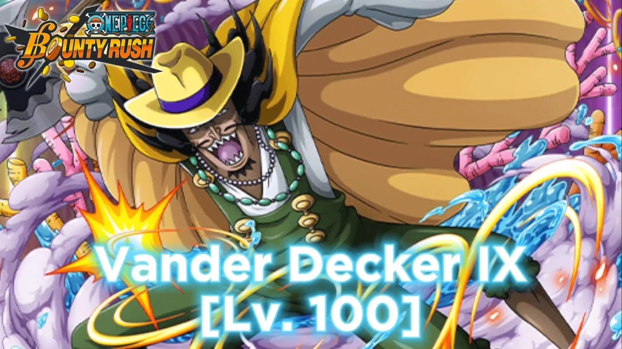 El Peor Scout del Juego? [Vander Decker 6★] One Piece Bounty Rush