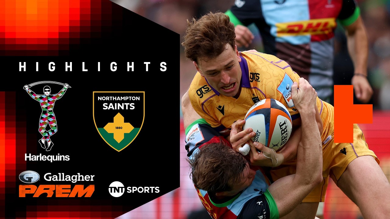 DRAMATIC VICTORY! 🍿 | Harlequins vs Northampton Saints | Gallagher PREM Rugby Highlights