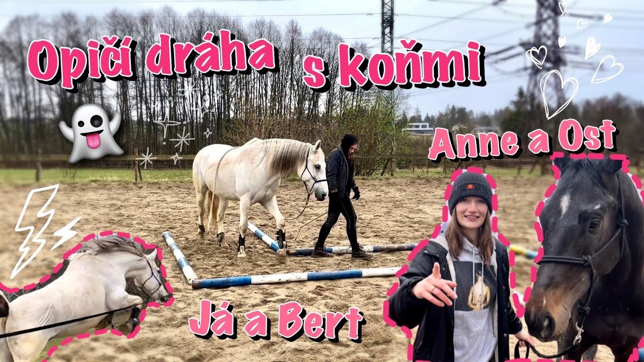 Děl&aacute;me opič&iacute; dr&aacute;hu s koňmi! // ft. Anne