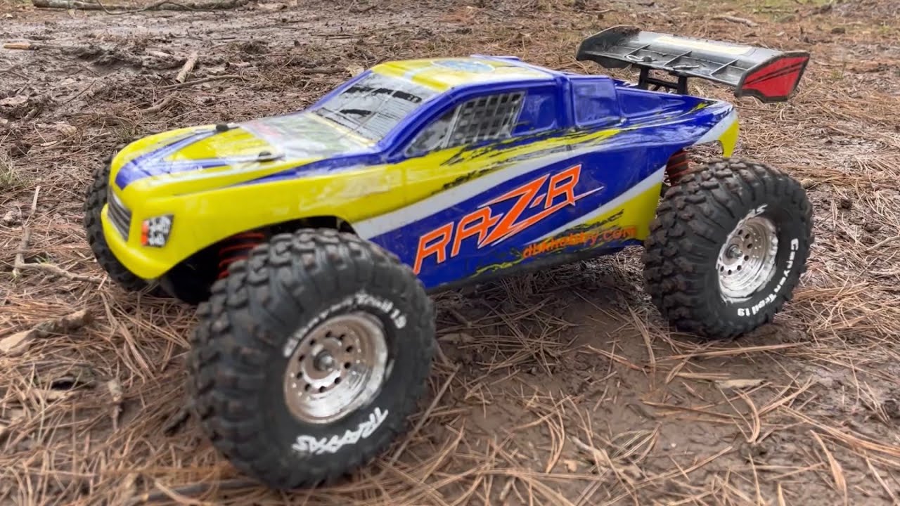This RC Car Has SO Much Power it’s DANGEROUS!!!! (Monster RAZR)
