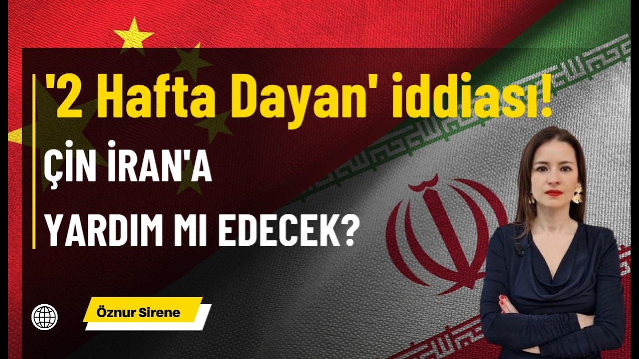 İran savaşı, örtülü bir ABD-Çin savaşıdır | Öznur Sirene