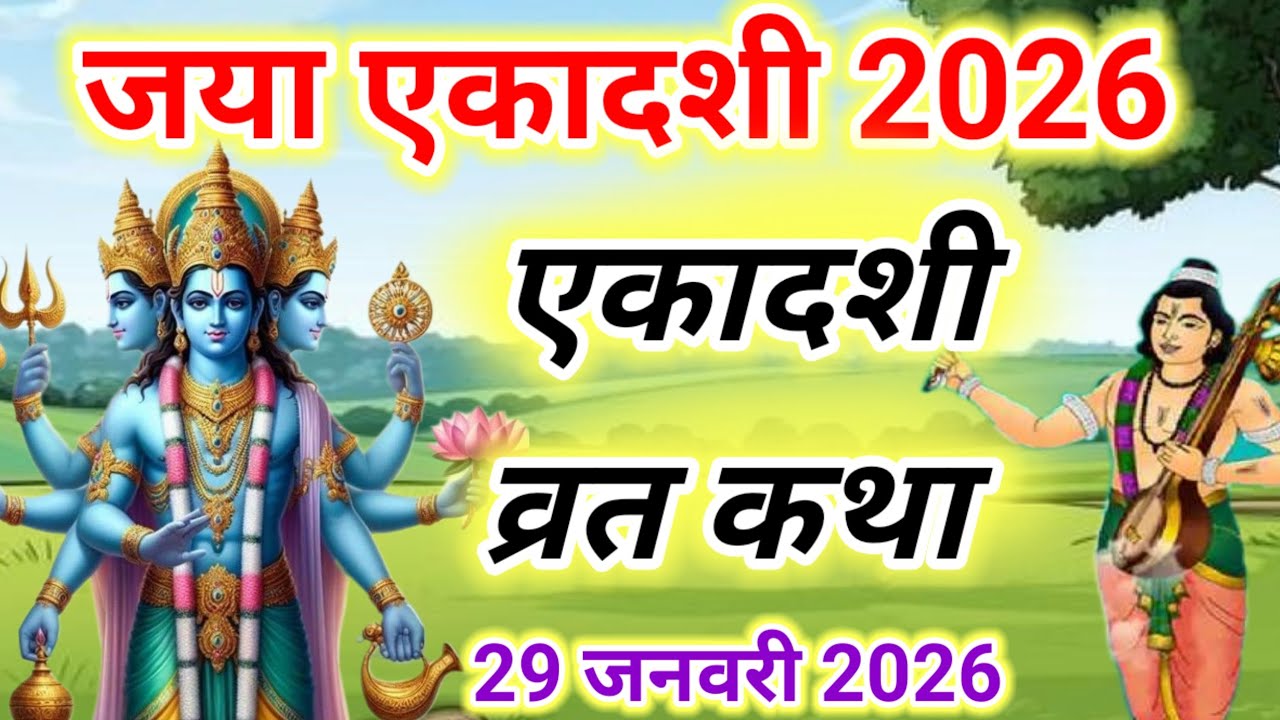 एकादशी व्रत कथा Ekadashi vrat katha एकादशी की कथा Ekadashi ki katha Jaya ekadashi vrat katha