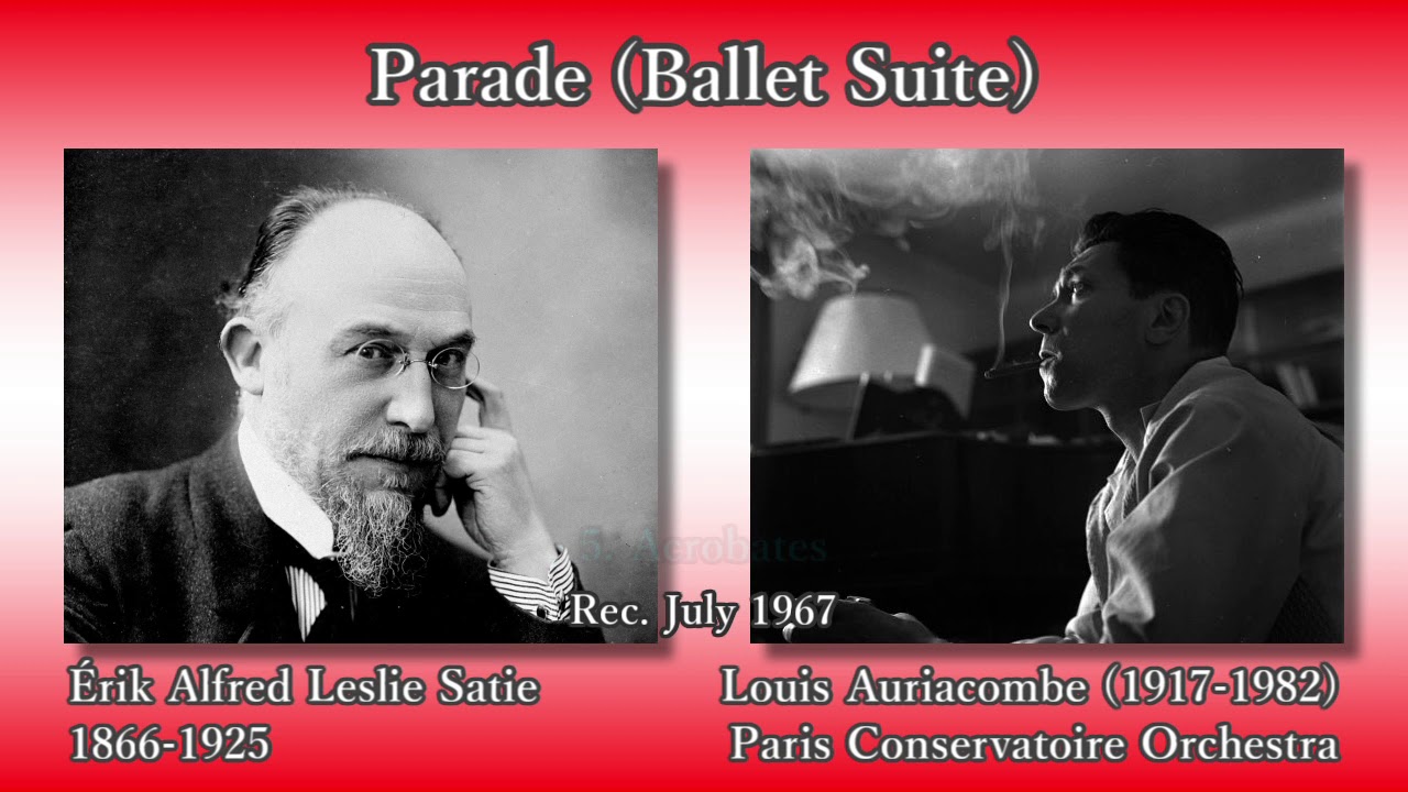 Satie: Parade, Auriacombe & PCO (1967) サティ パラード組曲 オーリアコンブ